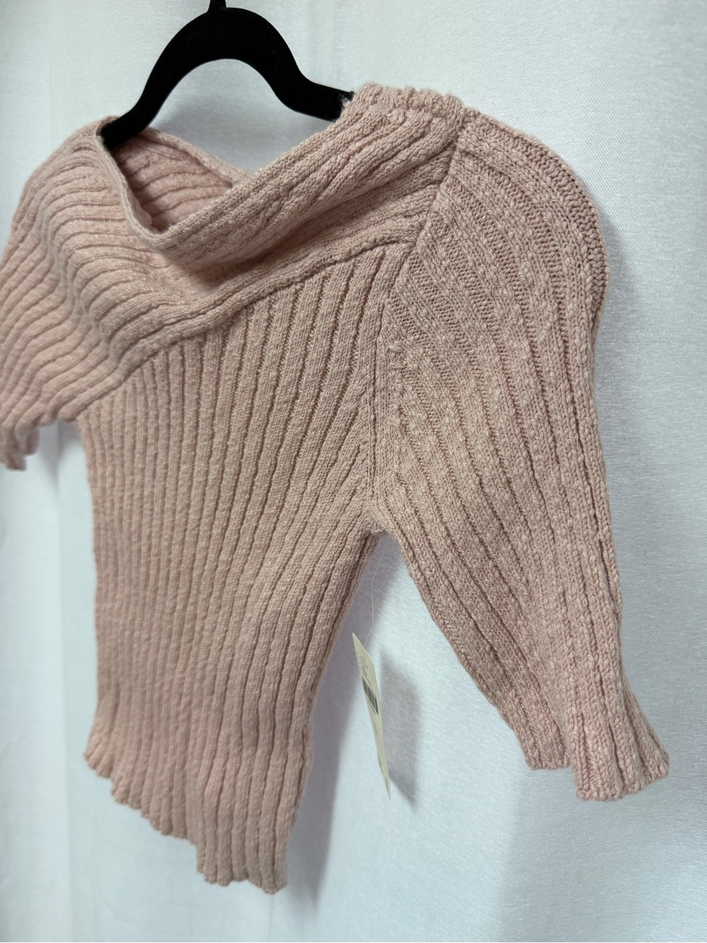 Maeve Ribbed Sweater Tee - Picture 9 of 10